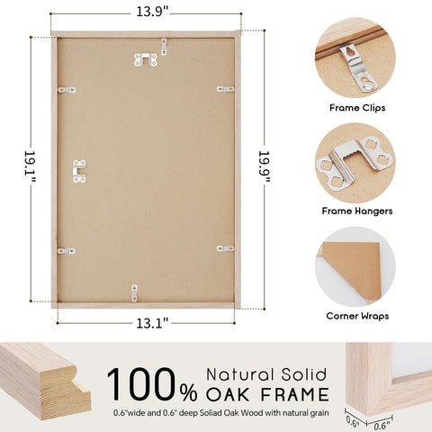 puthiac frame with mat showing 11x17 display option and neat border