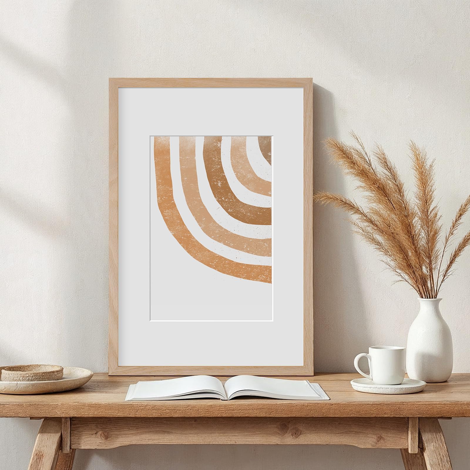 puthiac frame with included mat displaying an 8x12 photo for neat, centered presentation