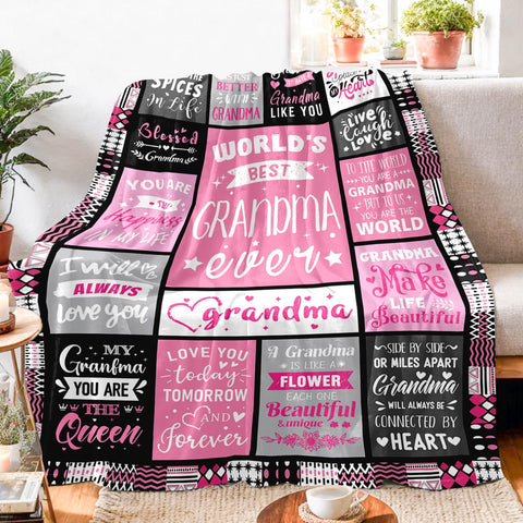 PVDSAVE blanket folded neatly ready to gift, showing tidy presentation benefit