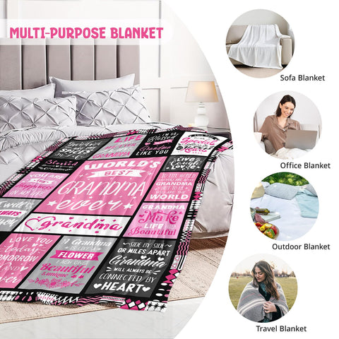 PVDSAVE blanket spread on bed illustrating lightweight warmth and bedroom style