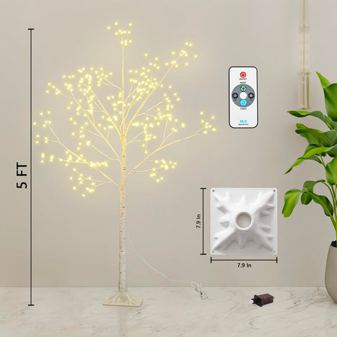 PXBNIUYA styled for holidays with ornaments showing versatile seasonal decorating options