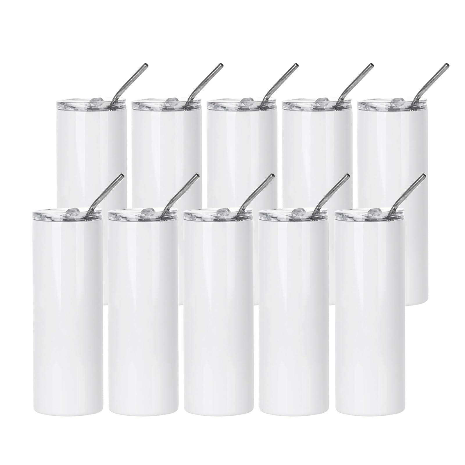 PYD Life front view of ten boxed tumblers showing gift-ready packaging and consistency