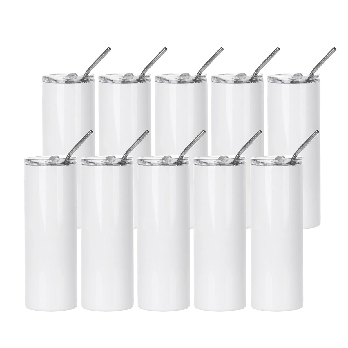 PYD Life front view of ten boxed tumblers showing gift-ready packaging and consistency