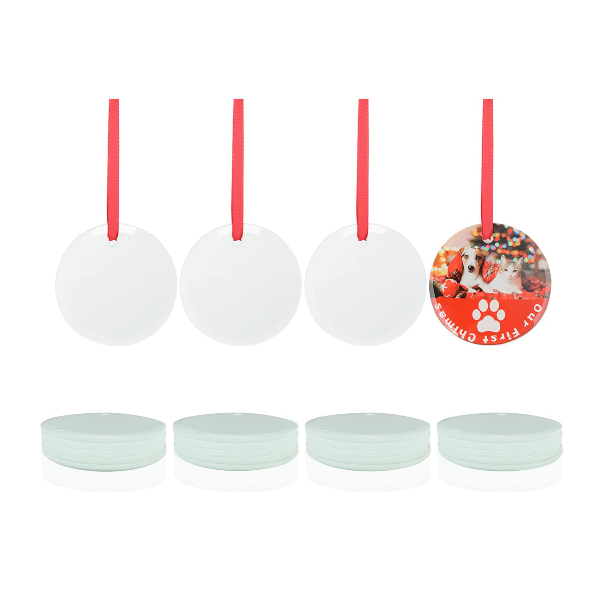 PYD Life front packaging showing 24 ornaments and neat box — ready to customize
