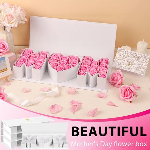 PYQTH open box arranged with flowers demonstrating secure, attractive display