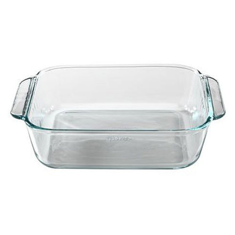 Pyrex close-up of glass surface highlighting non-porous texture and stain resistance
