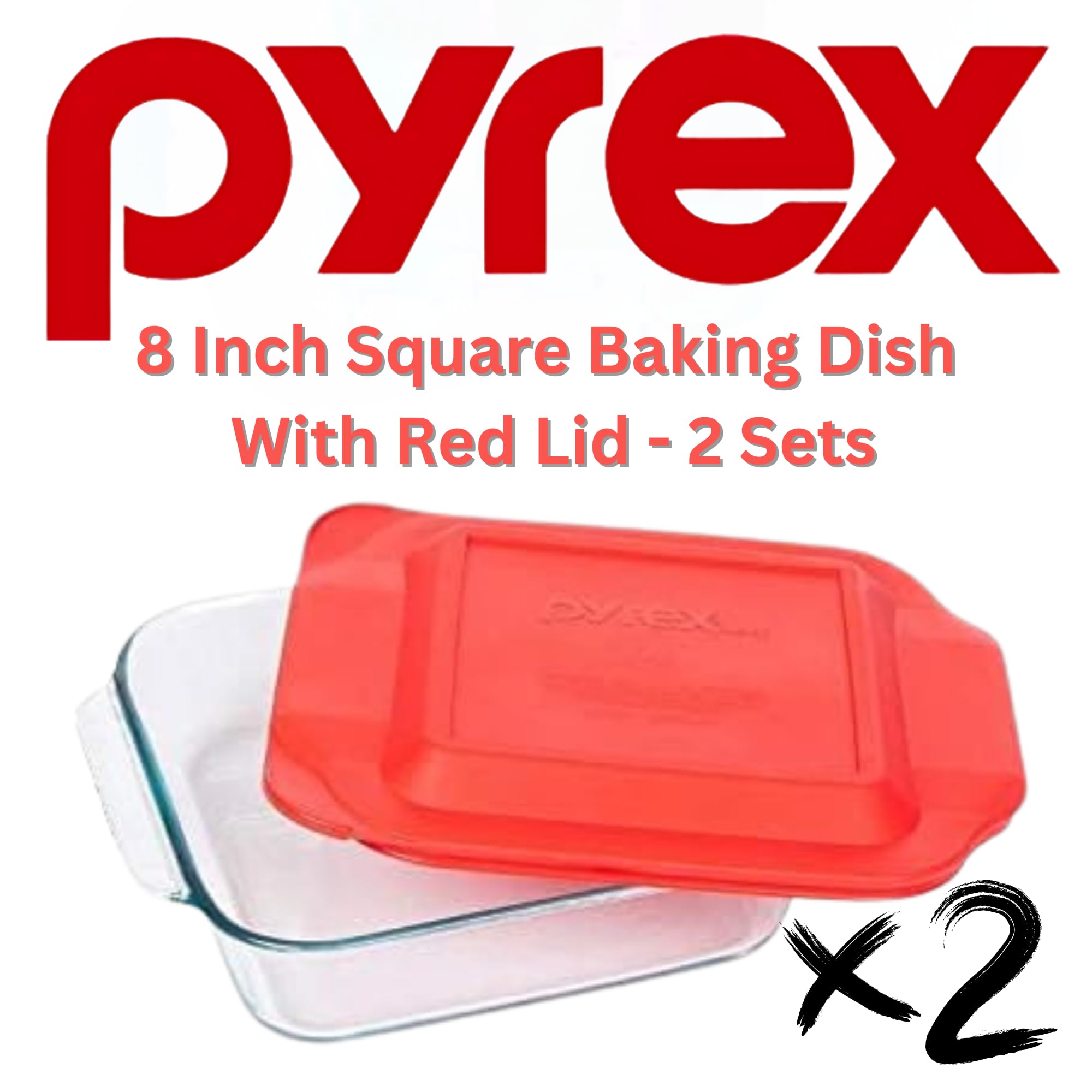 Pyrex dish in kitchen with cooked casserole showing reheating and serving benefit