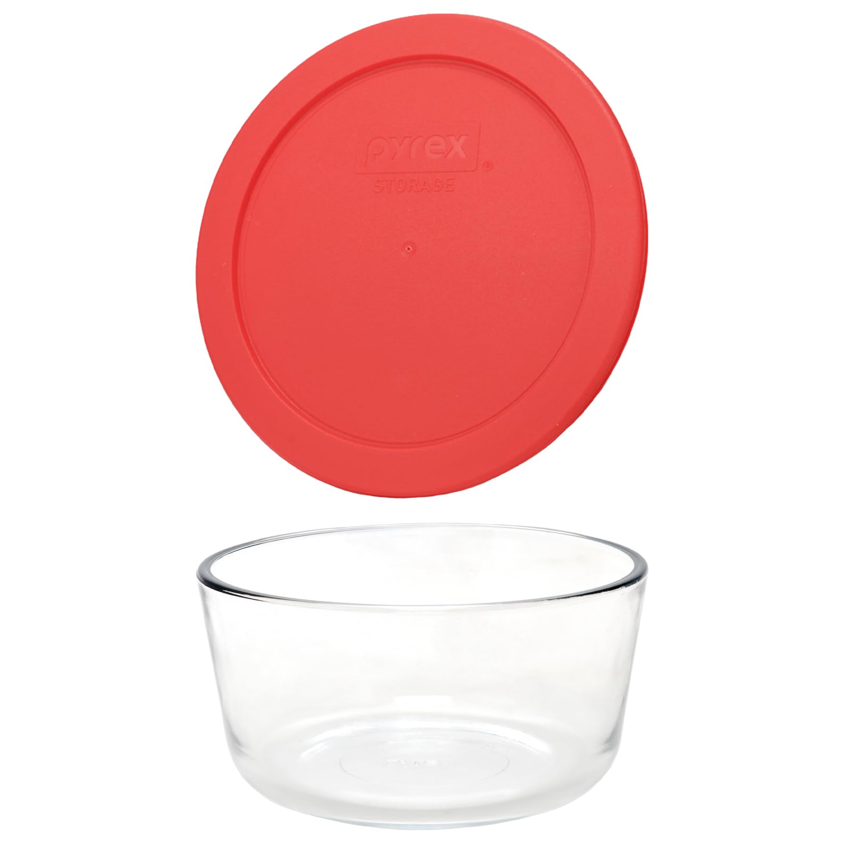 Pyrex close-up of tempered glass surface highlighting durability and stain resistance