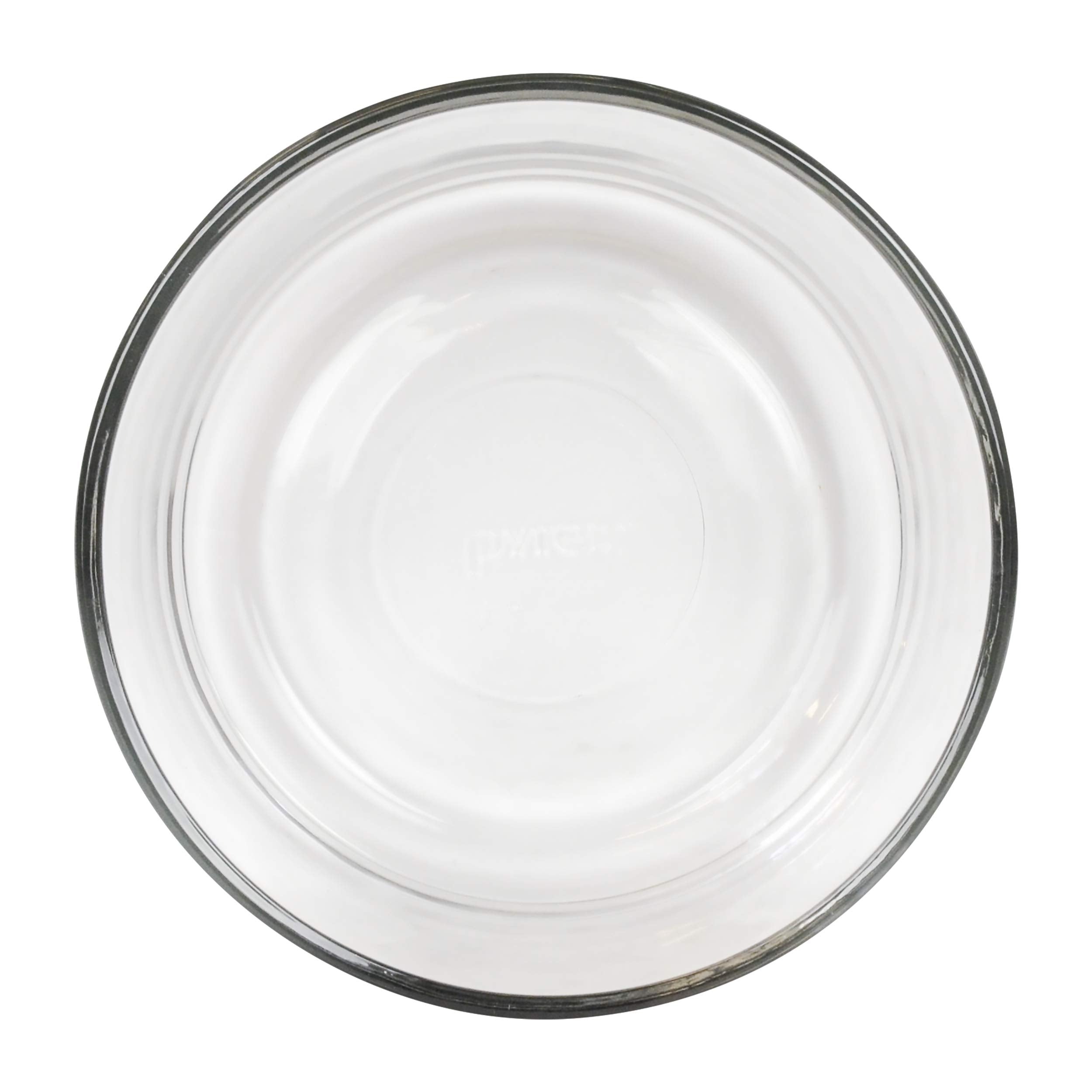 Red 7201-PC lid detail on Pyrex showing secure fit and easy sealing benefit