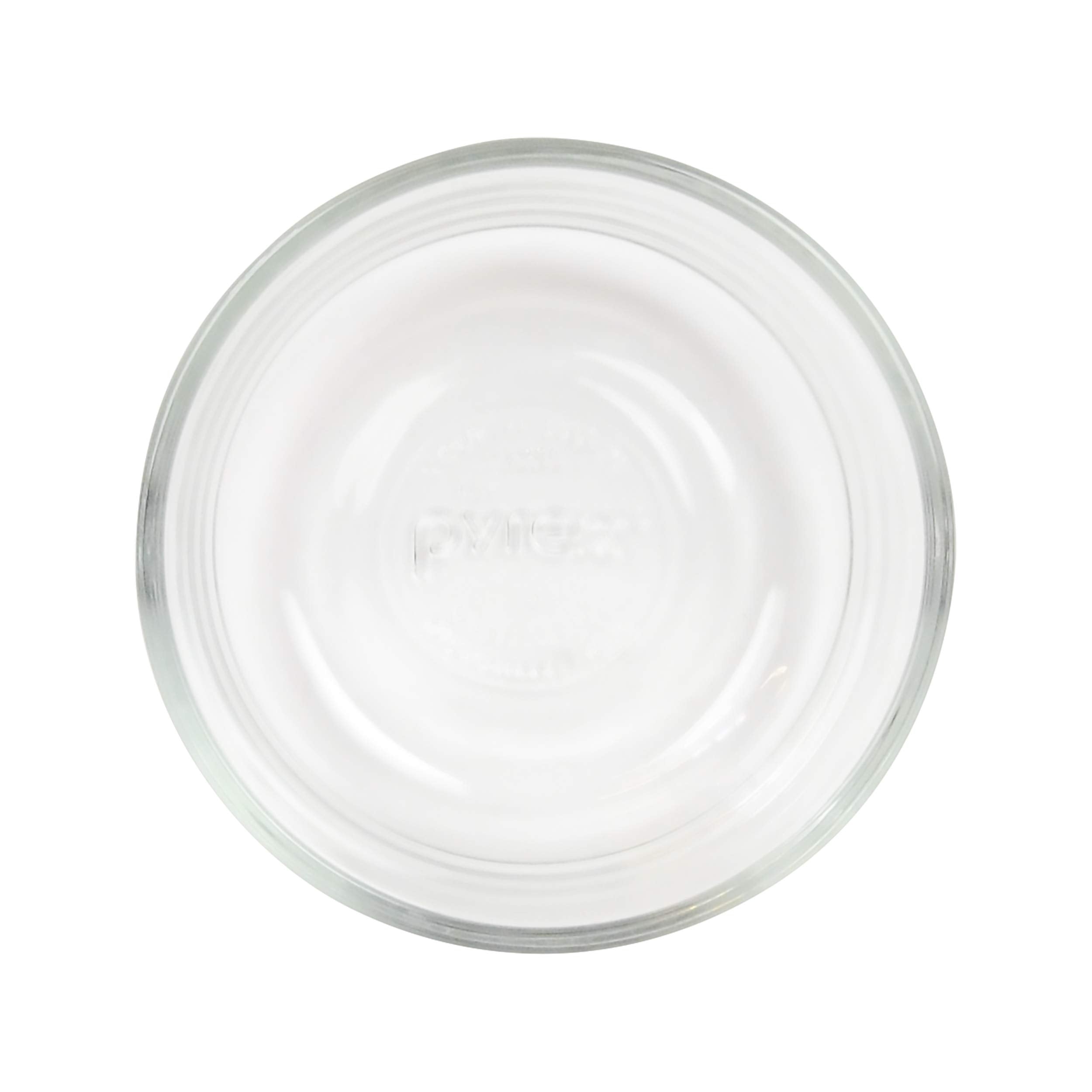Pyrex 7202 close-up of tempered glass texture showing stain resistance benefit