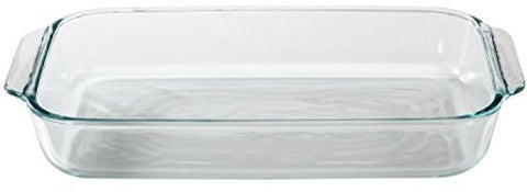 Pyrex glass close-up of rim and label highlighting durable nonporous finish