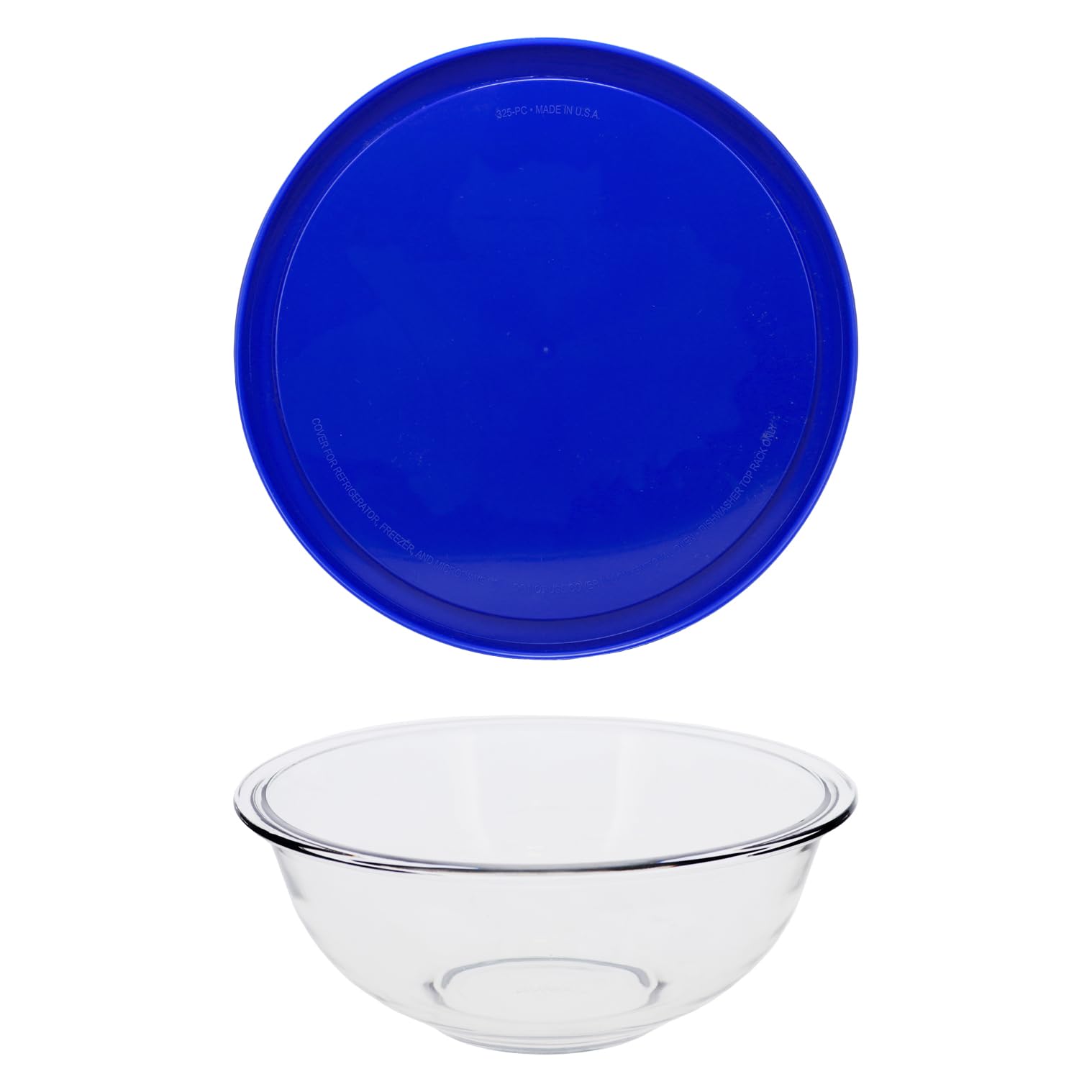 Pyrex interior detail showing smooth glass surface that resists stains and odors