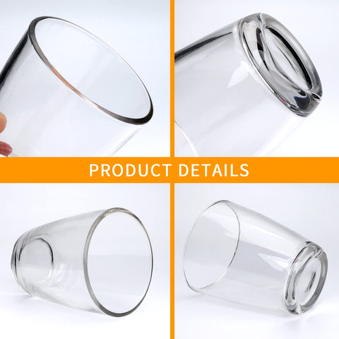 QAPPDA glass filled with orange juice showing bright presentation and clarity