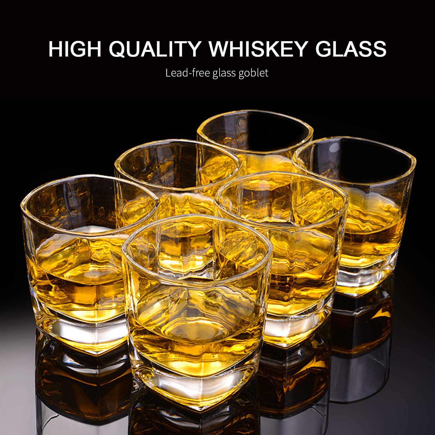 QAPPDA glasses styled on a bar cart suggesting polished entertaining setup