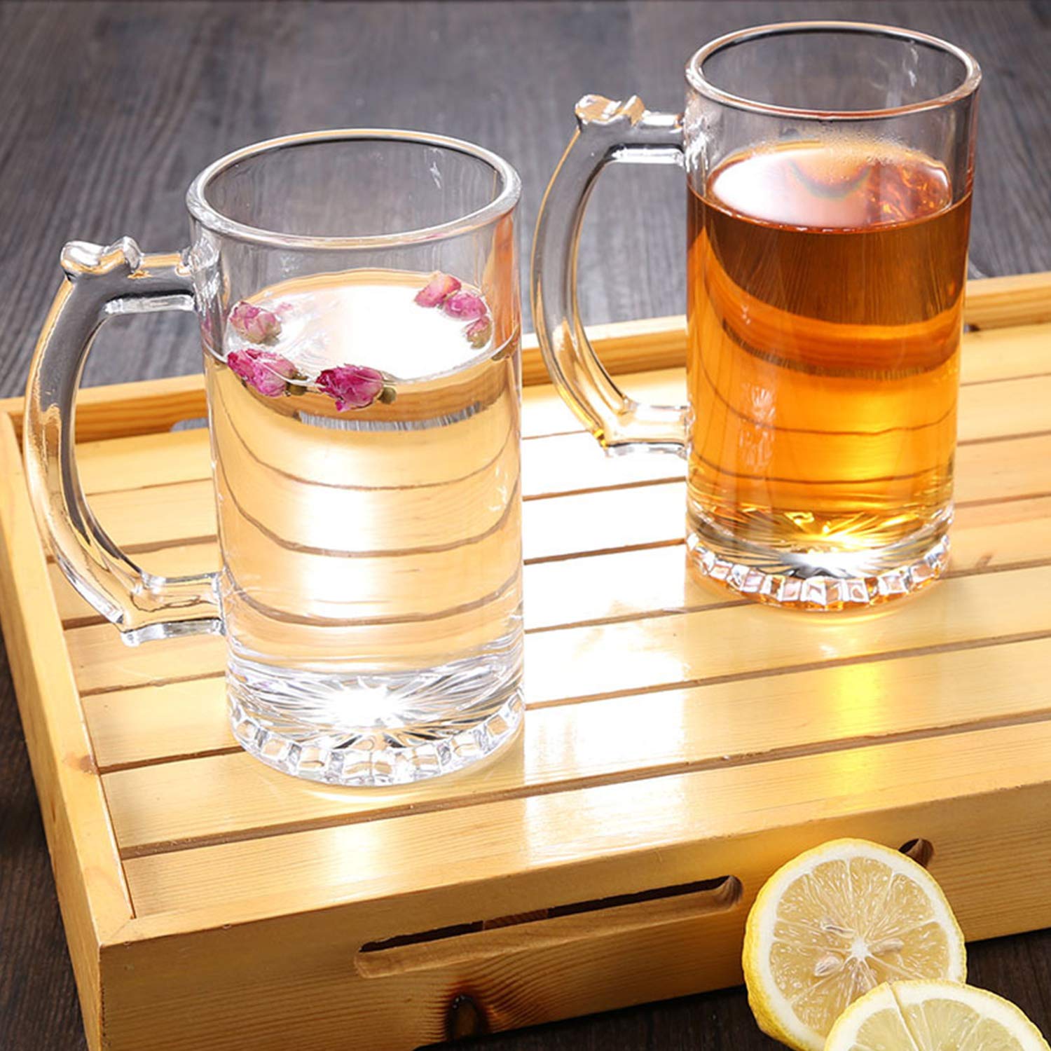 QAPPDA beer being poured into the mug illustrating wide mouth and foam control