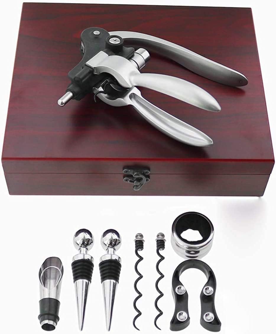 Qdreclod gift set styled on table with wine, showcasing elegant gifting readiness