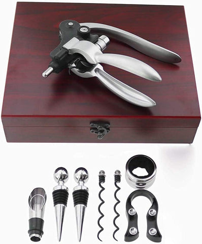 Qdreclod gift set styled on table with wine, showcasing elegant gifting readiness