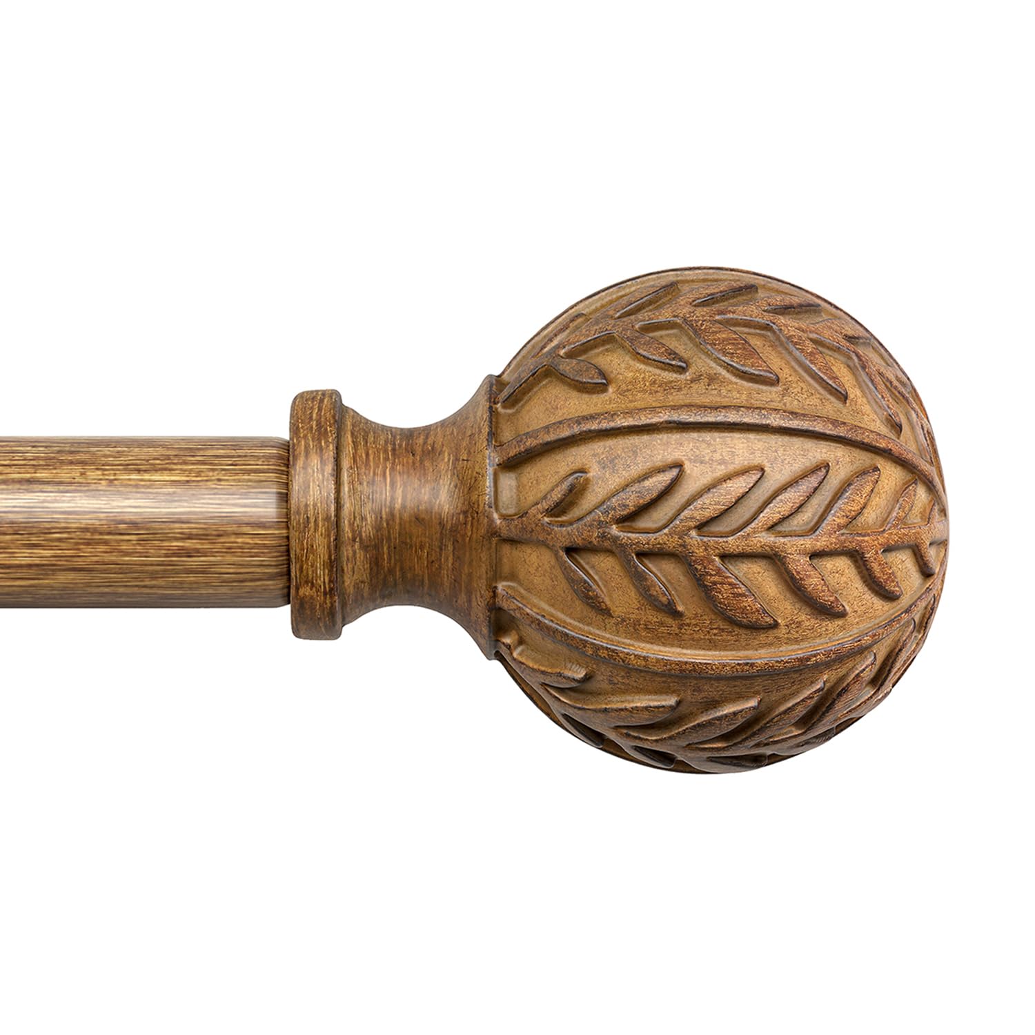 QDWIS front view of packaged assembled rod showing full decorative set and benefits
