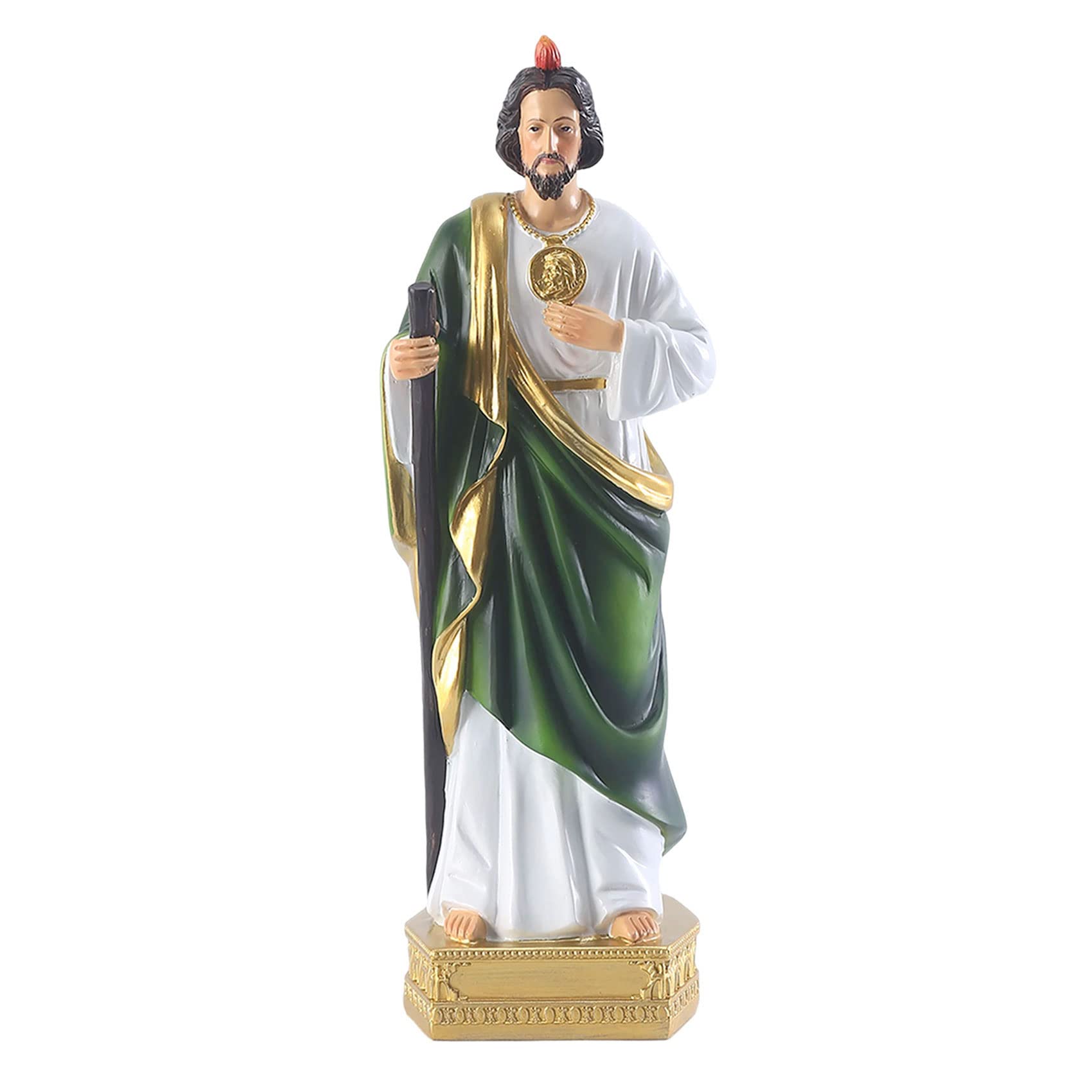 QIANLING Saint Jude front view showing pose and devotional presence