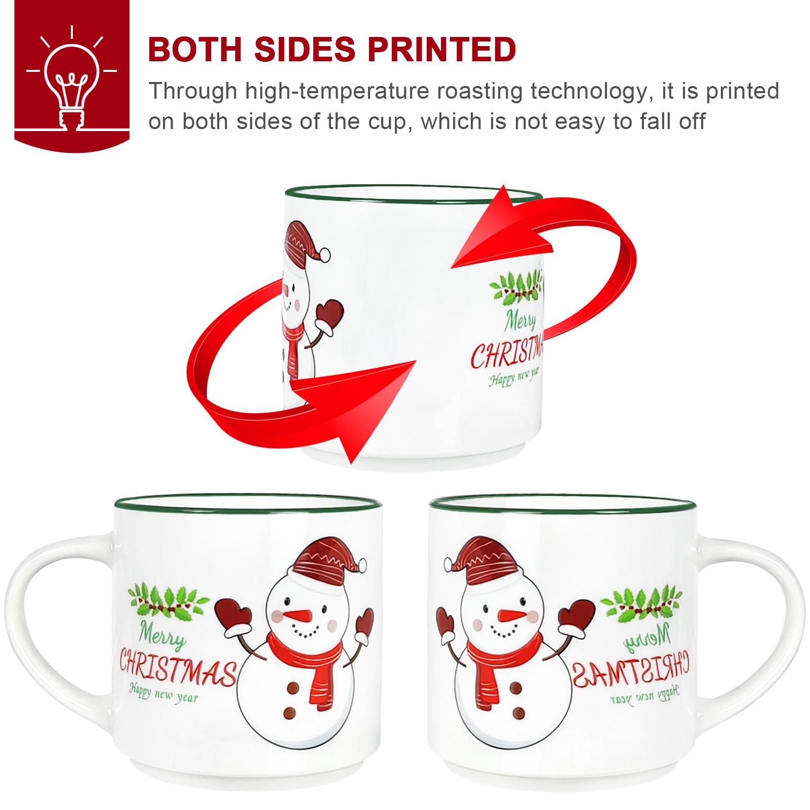 QIKSION mug filled with hot chocolate and marshmallows, ideal winter comfort