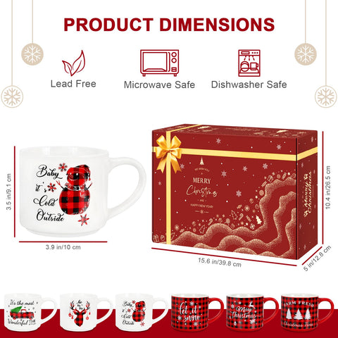 QIKSION stacked mugs demonstrating space-saving and neat storage