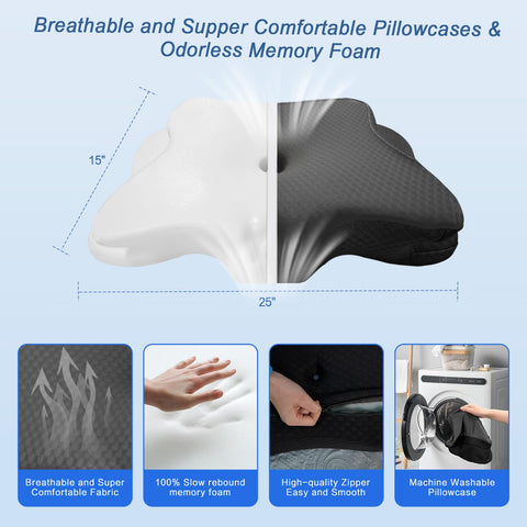 QIUBABYO in-bed side sleeper using pillow for improved sleeping posture