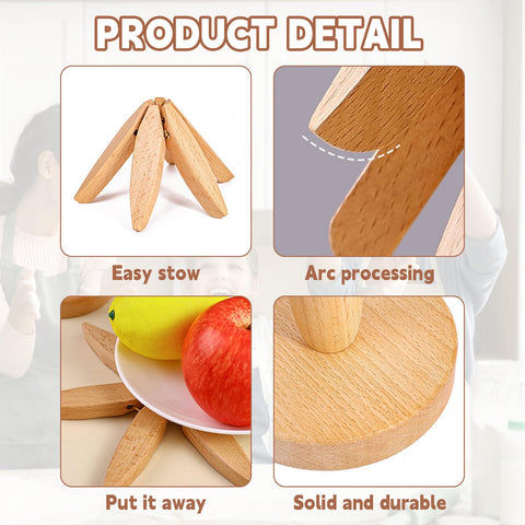 QIYLQE polished edge detail, smooth surface reduces splinters and stains