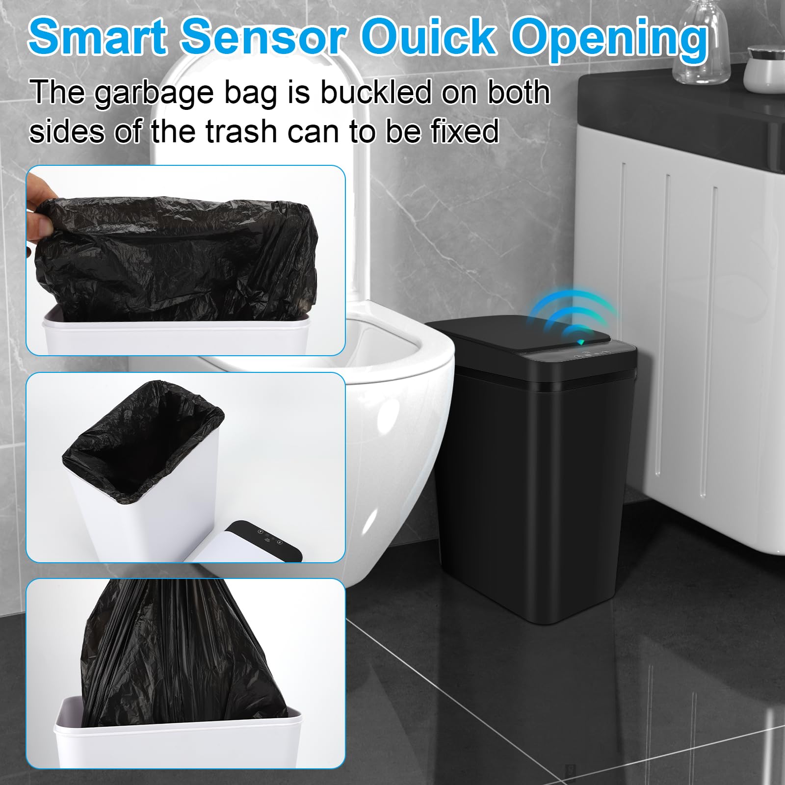 QSFWCSM interior with bag installed, simple bag replacement advantage