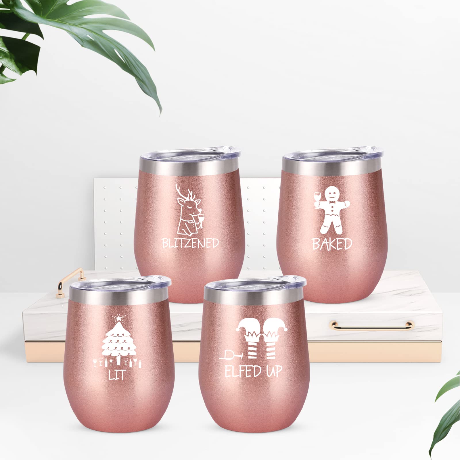 Qtencas tumbler with clear lid and spoon ready to stir drinks for convenience