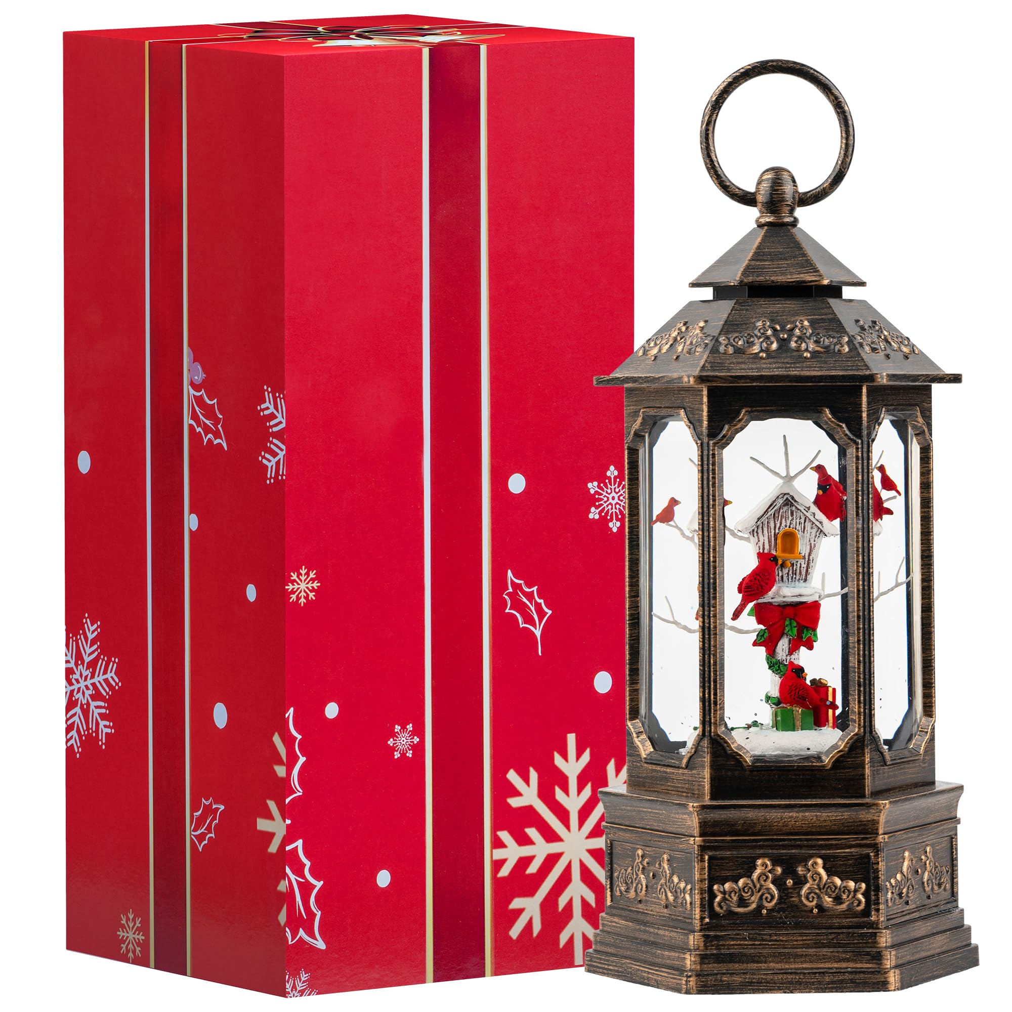Qualdout boxed and wrapped as gift-ready holiday decoration for giving