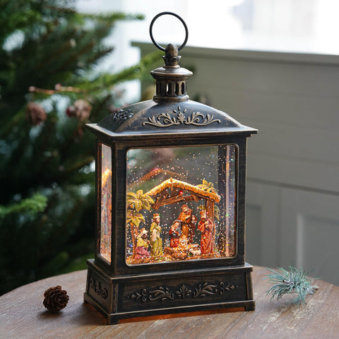 Qualdout gift-wrapped on mantle showing present-ready holiday decoration