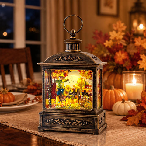 Qualdout on mantel styled with autumn accents to enhance home seasonal atmosphere