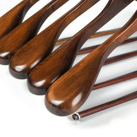Quality Hangers 360° swivel hook top view for easy access and smooth rotation