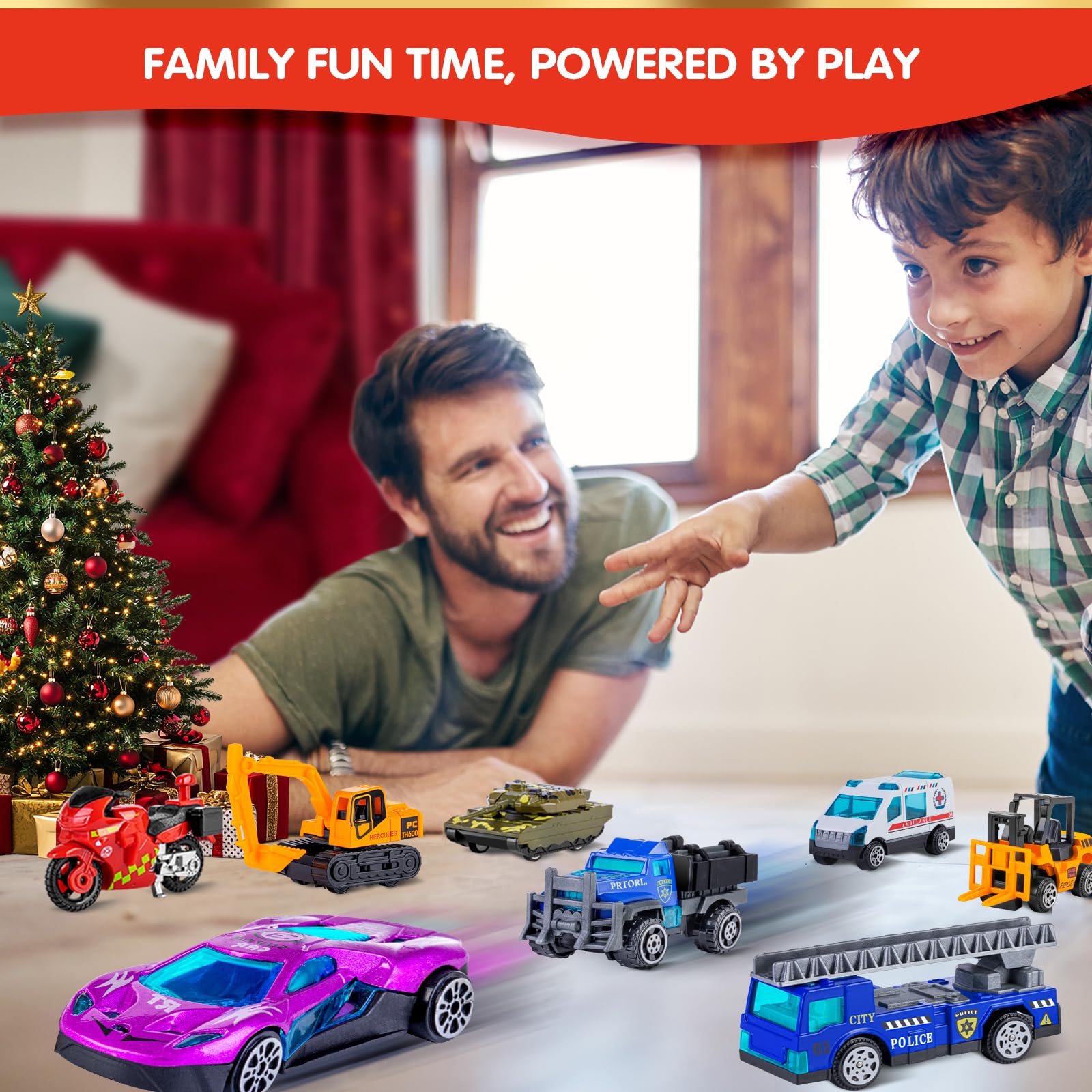Quanquer foldable play map unfolded offering creative racetrack and city play
