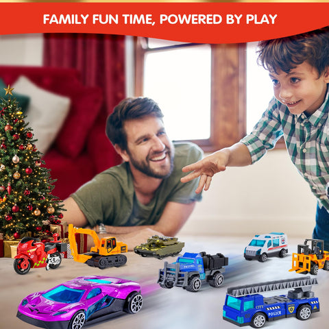 Quanquer foldable play map unfolded offering creative racetrack and city play