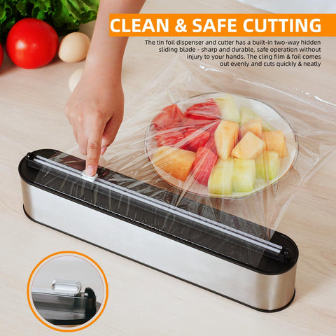 Quasziwa close-up stainless steel blade detail for precise, safe cutting