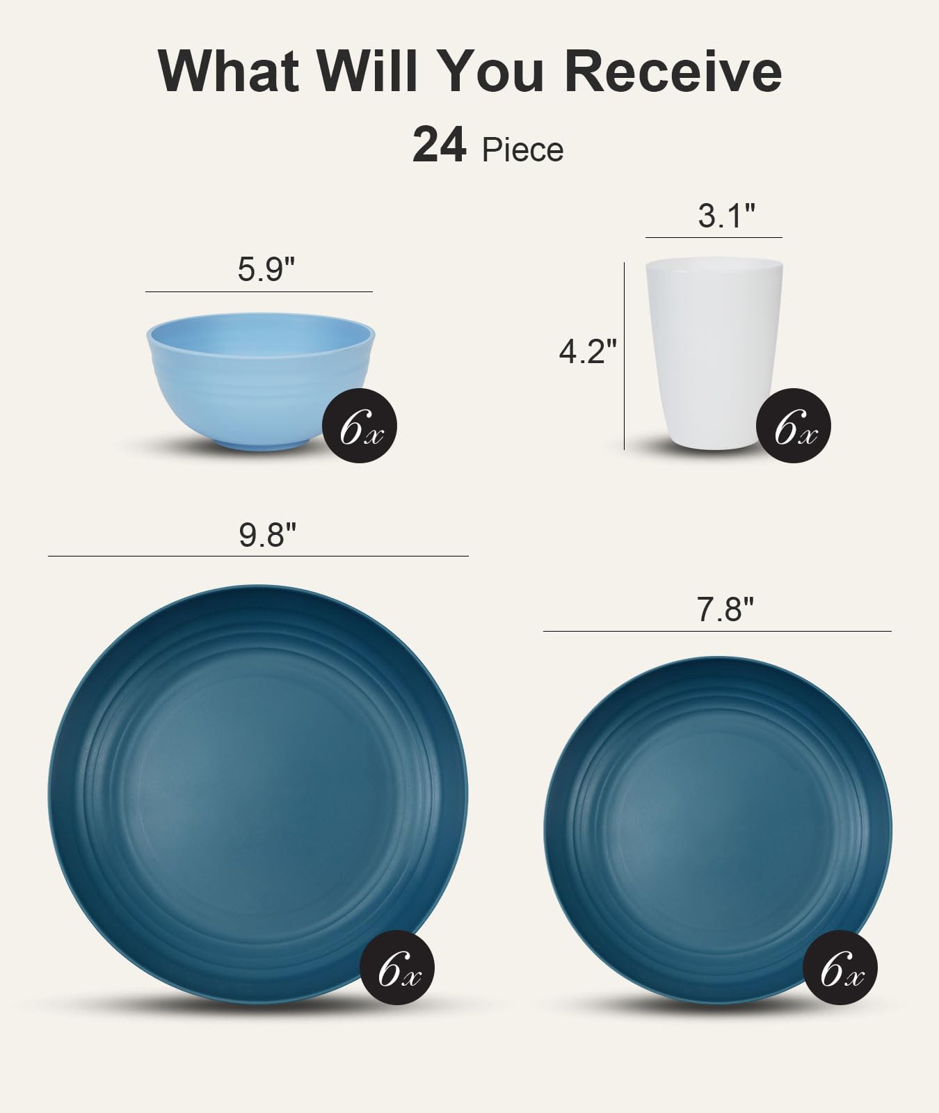 Quatish close-up of dinner plate texture highlighting chip-resistant durable finish