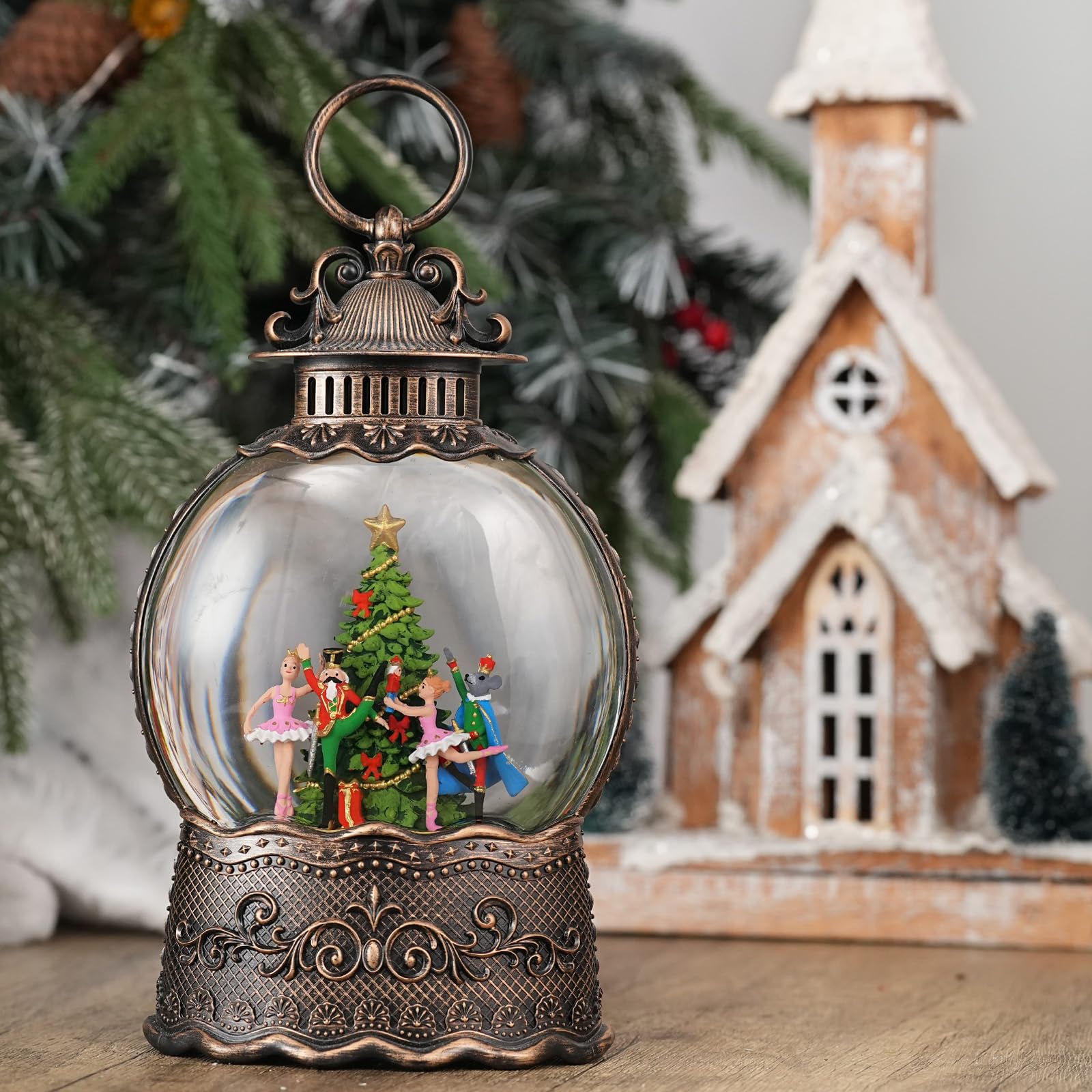 Qukulov nighttime glow illustrating LED illumination for warm evening mood