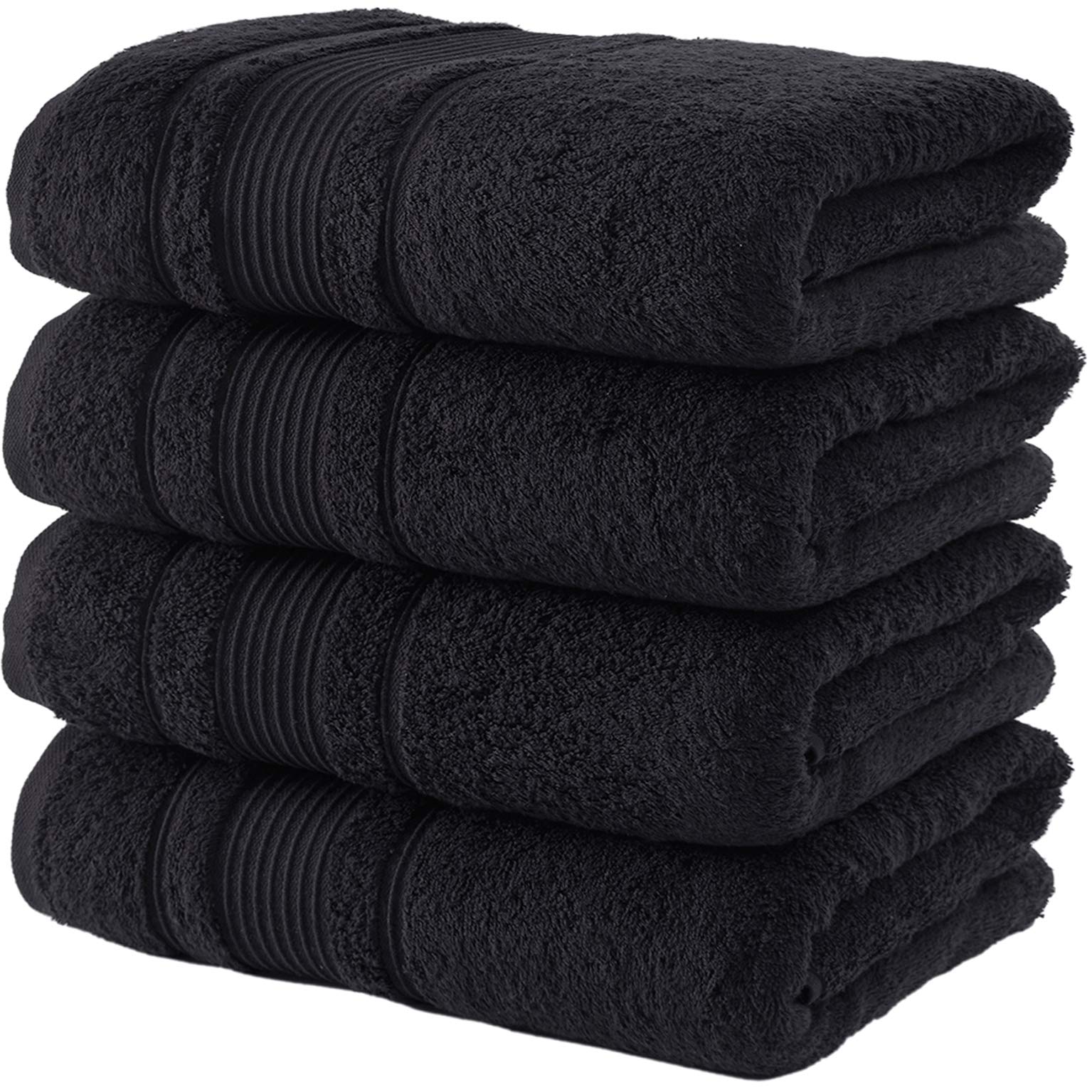 Qute Home towel close-up of cotton pile highlighting softness and durable fibers