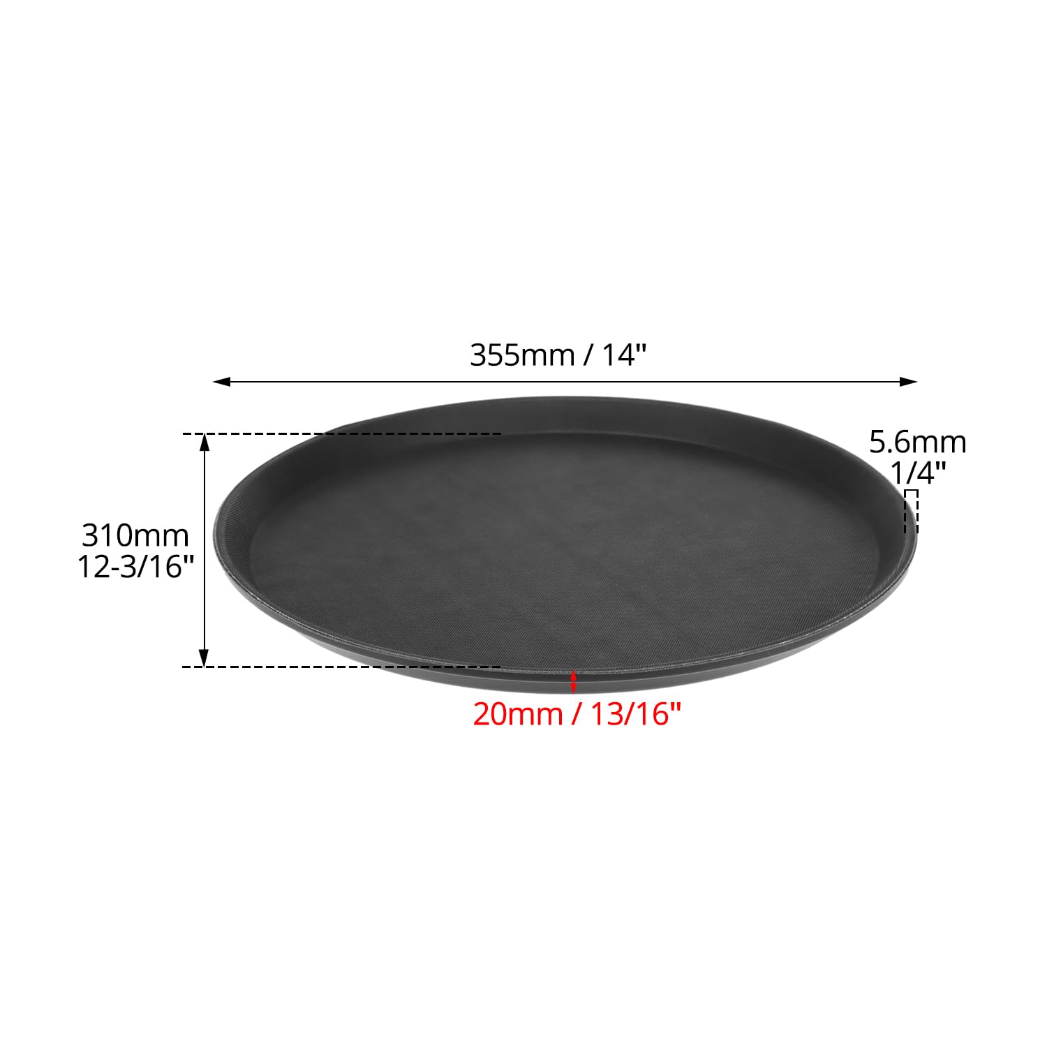QWORK tray on home bar illustrating neat presentation and ease of use