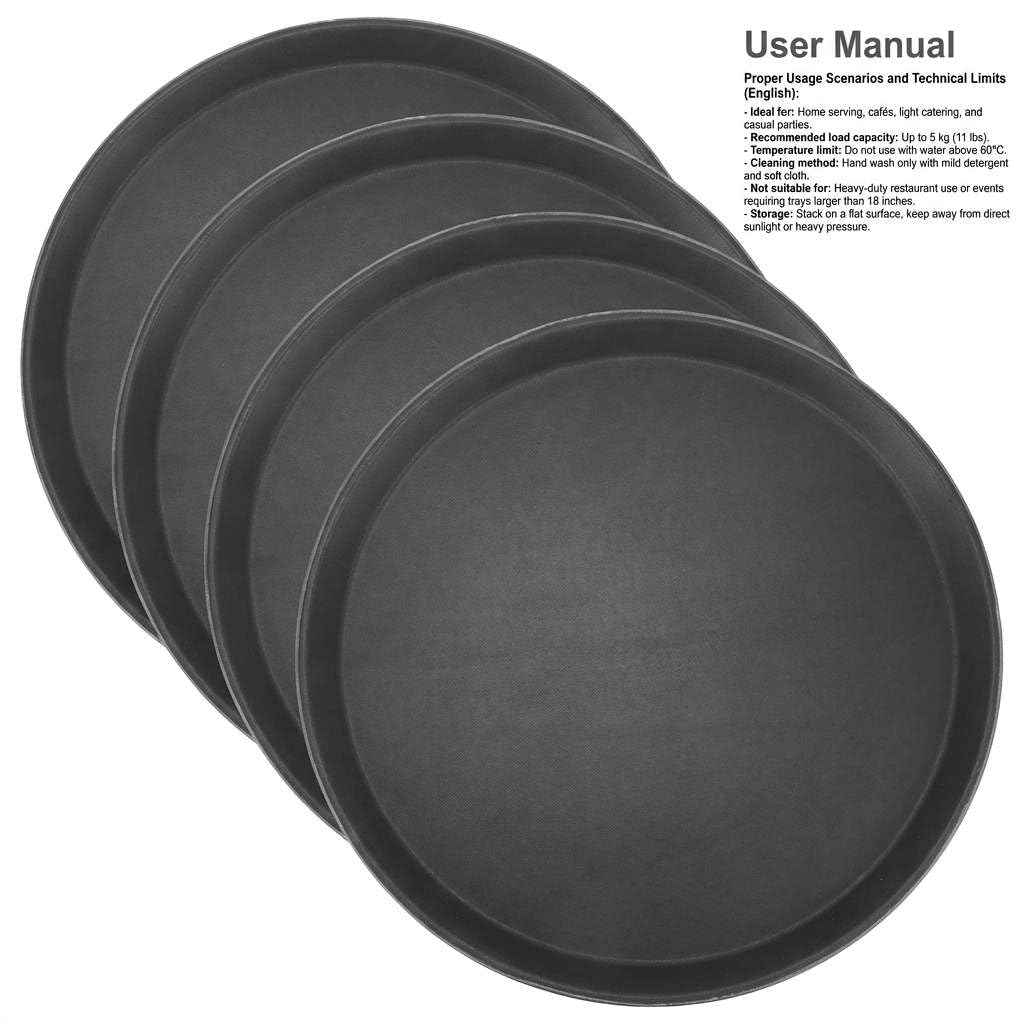 QWORK close-up of rubberized surface providing secure non-slip grip