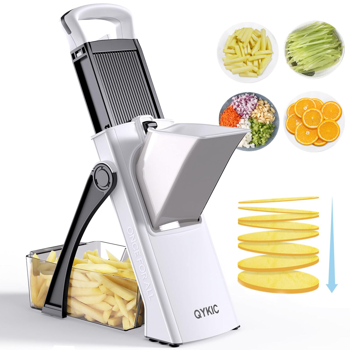 QYKIC front view showing packaging and compact design for quick identification