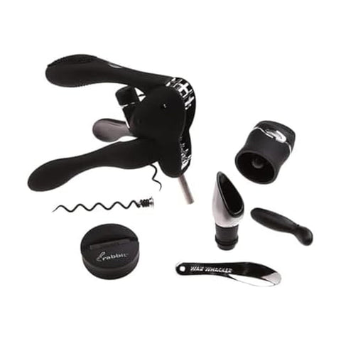 Rabbit front view of covered case showing compact storage and portability