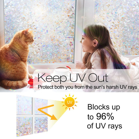 rabbitgoo installed on living room window softening sunlight benefit