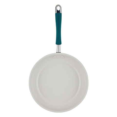 Rachael Ray included nylon turners displayed for safe nonstick utensil use