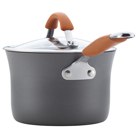 Rachael Ray Cucina nonstick surface close view demonstrating easy food release benefit