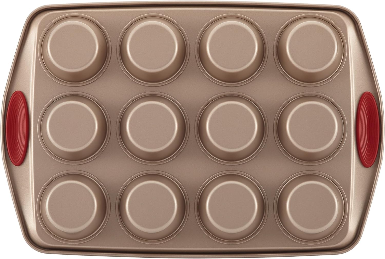 Rachael Ray Cucina stacked pans showing compact size and storage