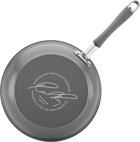 Rachael Ray Cucina porcelain exterior close view showing chip resistance