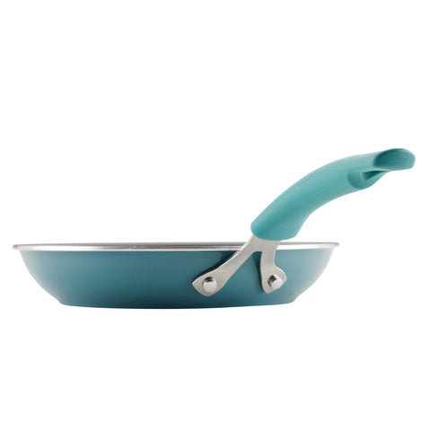 Rachael Ray triple-layer nonstick surface closeup for effortless food release