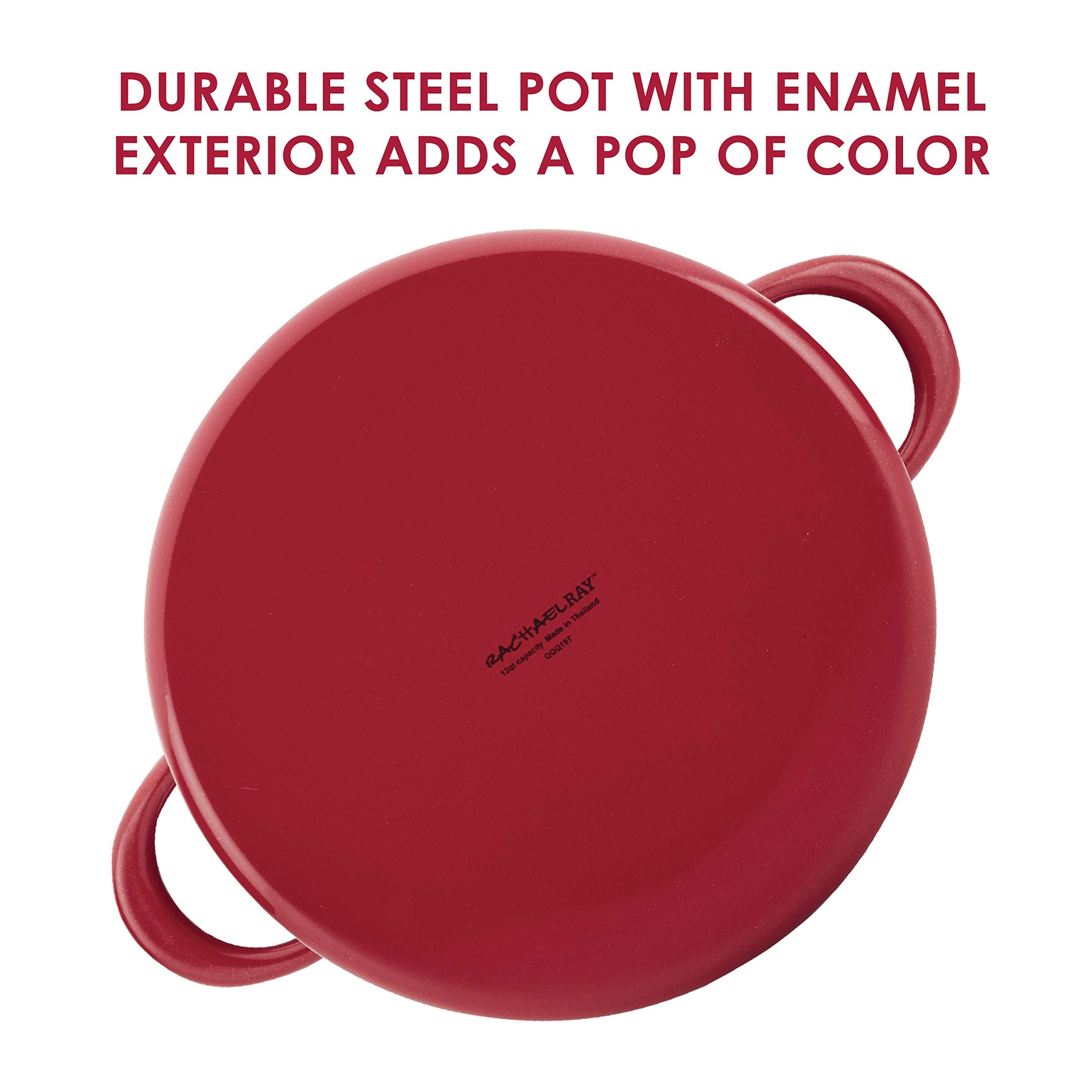 Rachael Ray induction base view stable heating on all stovetops